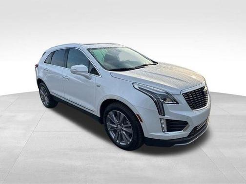 Crystal White Tri-Coat 2023 Cadillac XT5 Premium Luxury