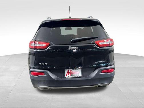 Brilliant Black Crystal Pearlcoat 2016 Jeep Cherokee Limited