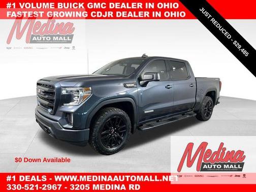 Dark Sky Metallic 2021 GMC Sierra 1500 Elevation