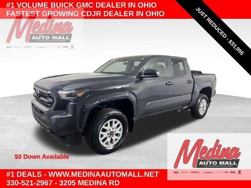 Black 2024 Toyota Tacoma SR
