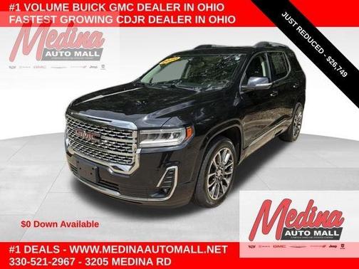 Ebony Twilight Metallic 2020 GMC Acadia Denali