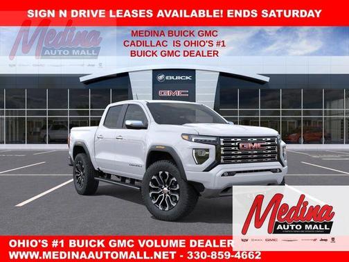 Summit White 2026 GMC Canyon Denali