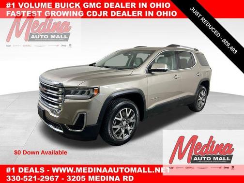 Gray 2023 GMC Acadia SLE