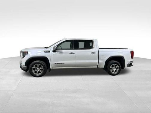 White Frost Tri-Coat 2023 GMC Sierra 1500 SLT
