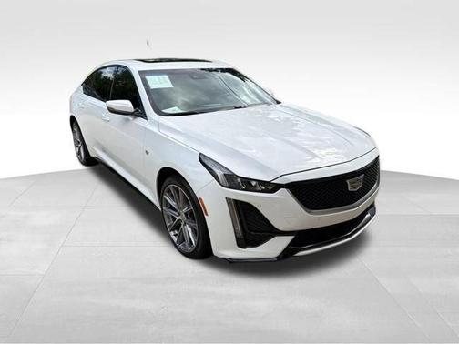 Summit White 2023 Cadillac CT5 Sport AWD