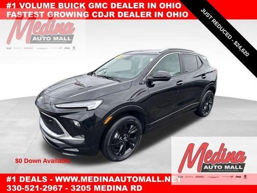 Ebony Twilight Metallic 2024 Buick Encore GX Sport Touring
