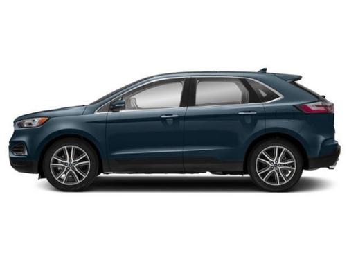 Blue Metallic 2019 Ford Edge Titanium