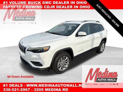 Bright White Clearcoat 2021 Jeep Cherokee Latitude Lux