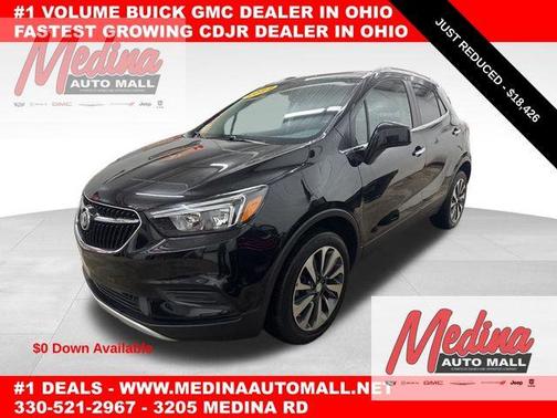 Ebony Twilight Metallic 2022 Buick Encore Preferred
