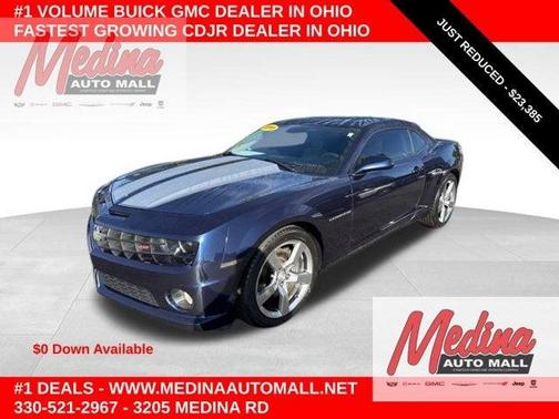 Imperial Blue Metallic 2011 Chevrolet Camaro 2SS