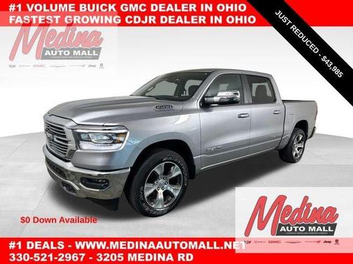 Billet Silver Metallic Clearcoat 2023 RAM 1500 Laramie