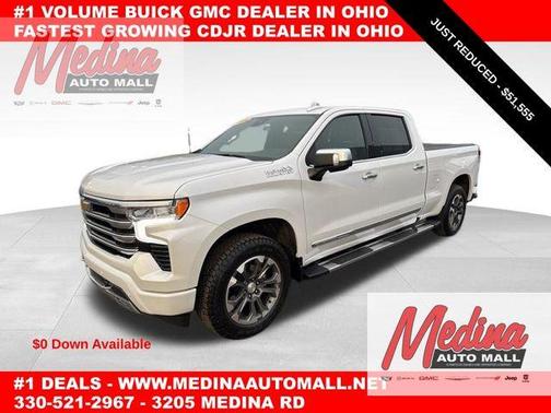 Iridescent Pearl Tricoat 2024 Chevrolet Silverado 1500 High Country