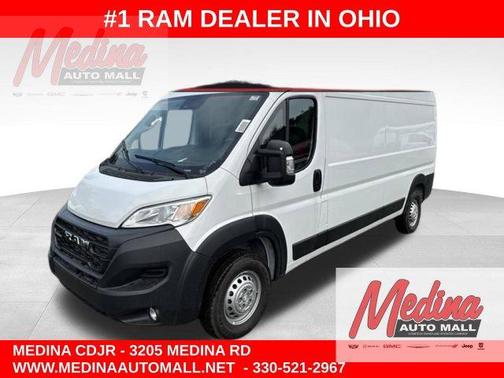 Bright White Clearcoat 2026 RAM ProMaster 2500 High Roof