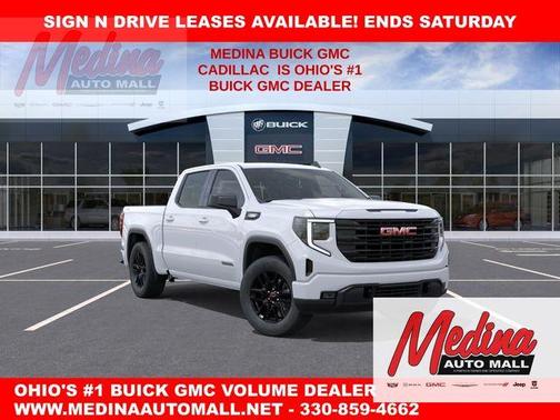 Summit White 2026 GMC Sierra 1500 Elevation