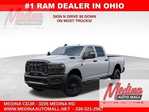 Bright White Clearcoat 2026 RAM 2500 Tradesman
