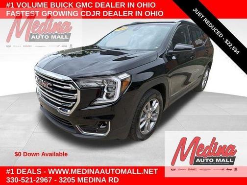 Ebony Twilight Metallic 2022 GMC Terrain SLT