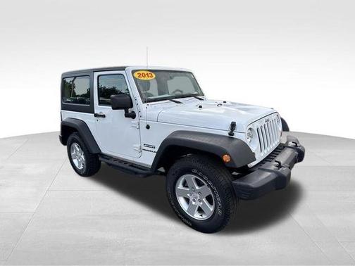 Bright White Clearcoat 2013 Jeep Wrangler Sport
