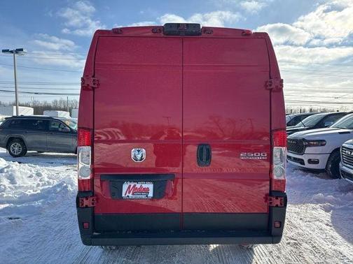 Flame Red Clearcoat 2026 RAM ProMaster 2500 High Roof