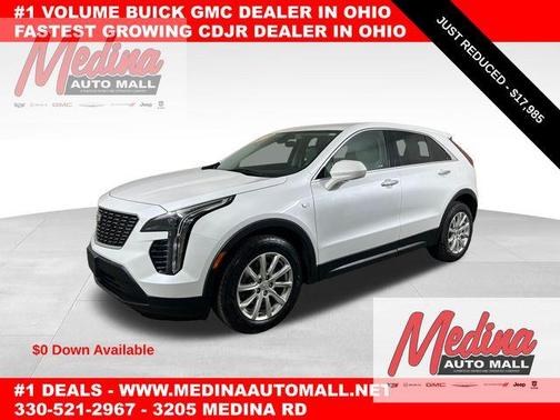 Crystal White Tri-Coat 2019 Cadillac XT4 Luxury