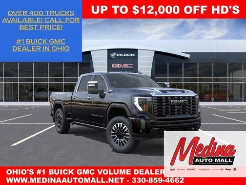 Onyx Black 2026 GMC Sierra 2500 Denali Ultimate