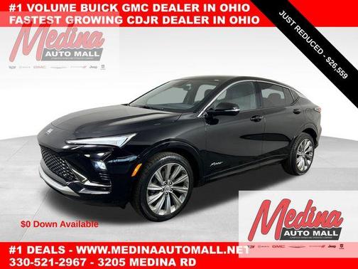 Ebony Twilight Metallic 2024 Buick Envista Avenir