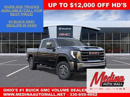 Onyx Black 2026 GMC Sierra 2500 SLT