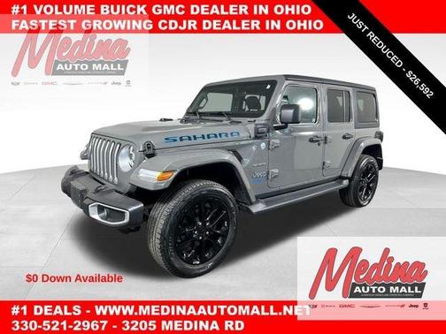 Sting Gray Clearcoat 2021 Jeep Wrangler Unlimited 4xe Sahara