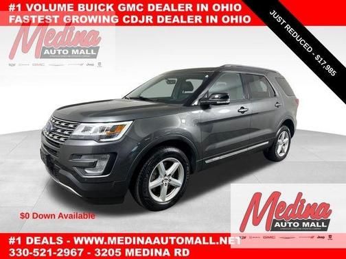 Magnetic Metallic 2017 Ford Explorer XLT