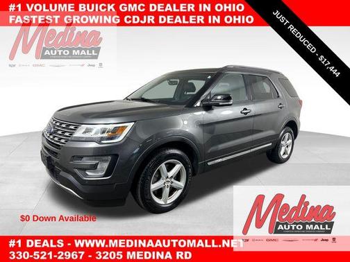 Magnetic Metallic 2017 Ford Explorer XLT