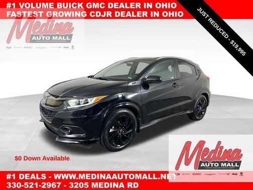 Crystal Black Pearl 2022 Honda HR-V Sport