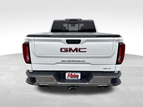 Summit White 2023 GMC Sierra 1500 SLT