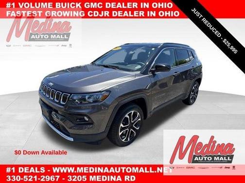 Granite Crystal Clearcoat Metallic 2023 Jeep Compass Limited