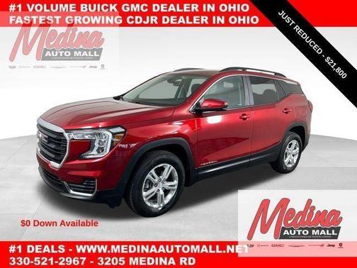 Cayenne Red Tintcoat 2022 GMC Terrain SLE
