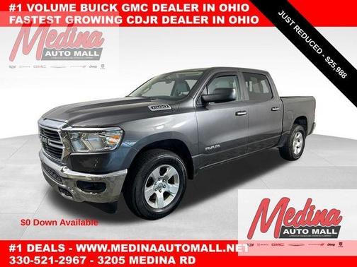 Granite Crystal Clearcoat Metallic 2020 RAM 1500 Big Horn