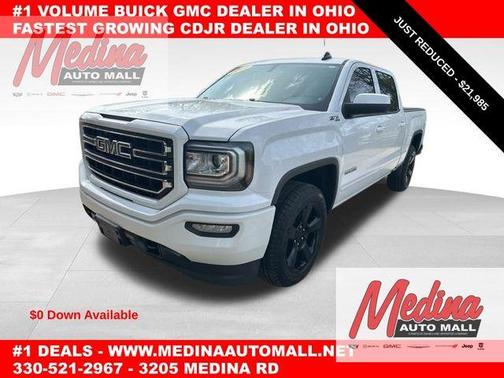 Summit White 2017 GMC Sierra 1500 SLE