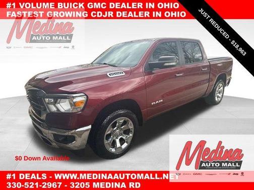 Delmonico Red Pearlcoat 2019 RAM 1500 Big Horn