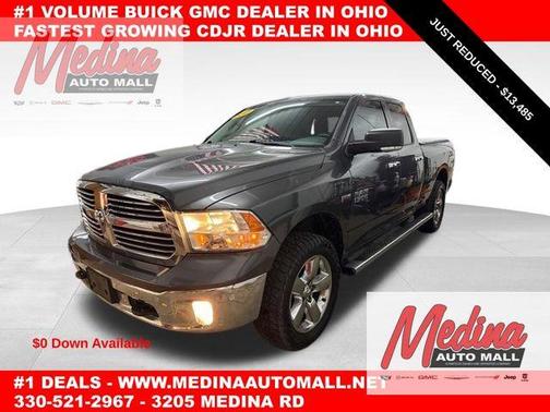 Granite Crystal Clearcoat Metallic 2017 RAM 1500 Big Horn