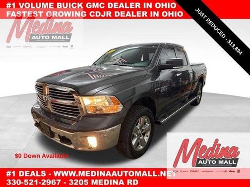 Granite Crystal Clearcoat Metallic 2017 RAM 1500 Big Horn