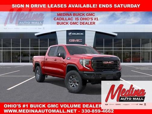 Volcanic Red 2026 GMC Sierra 1500 AT4X