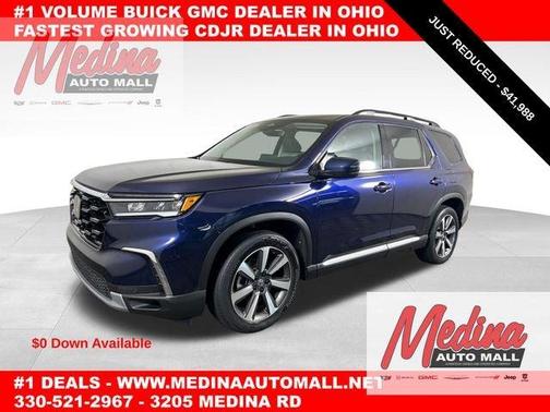 Obsidian Blue 2023 Honda Pilot Touring