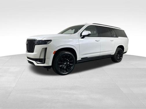 Crystal White Tri-Coat 2023 Cadillac Escalade ESV Sport