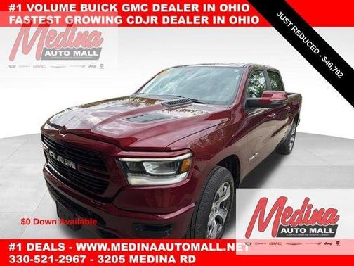 Delmonico Red Pearlcoat 2023 RAM 1500 Laramie