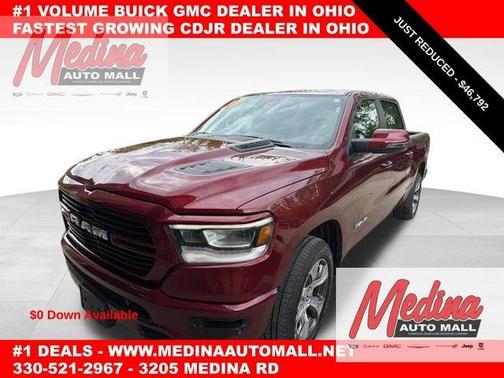 Delmonico Red Pearlcoat 2023 RAM 1500 Laramie