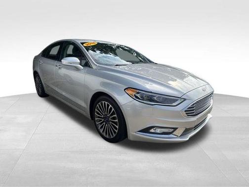 Ingot Silver Metallic 2018 Ford Fusion Titanium