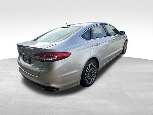 Ingot Silver Metallic 2018 Ford Fusion Titanium