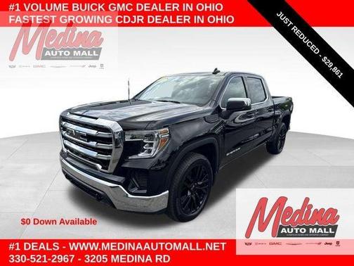 Onyx Black 2020 GMC Sierra 1500 SLE