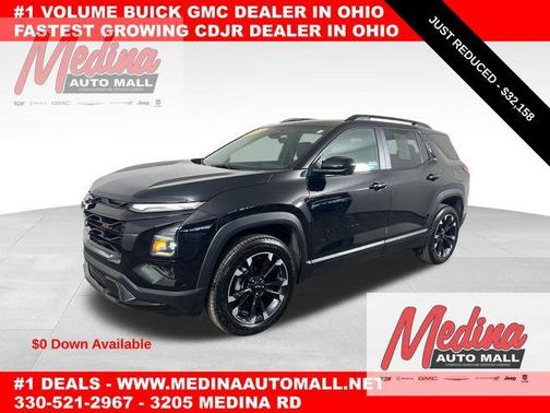 Mosaic Black Metallic 2025 Chevrolet Equinox RS