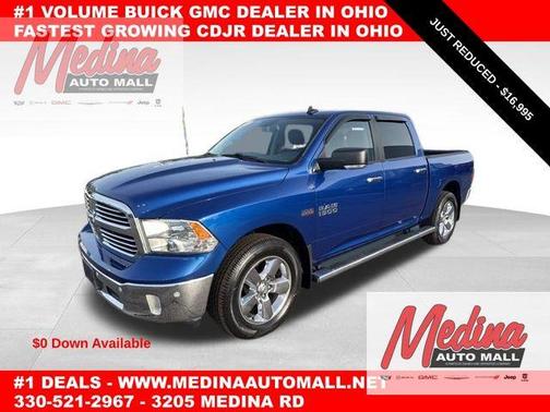 Blue Streak Pearlcoat 2017 RAM 1500 Big Horn