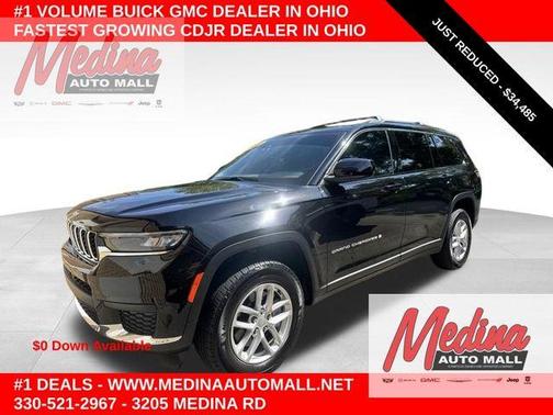 Diamond Black 2025 Jeep Grand Cherokee L Laredo