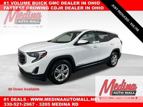 Summit White 2020 GMC Terrain SLE